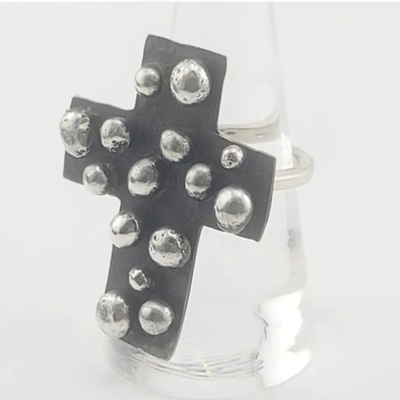 DREAMYJWLS Jewelry - BOHEMIAN CHIC HANDMADE RING IN STERLING SILVER METAL  8